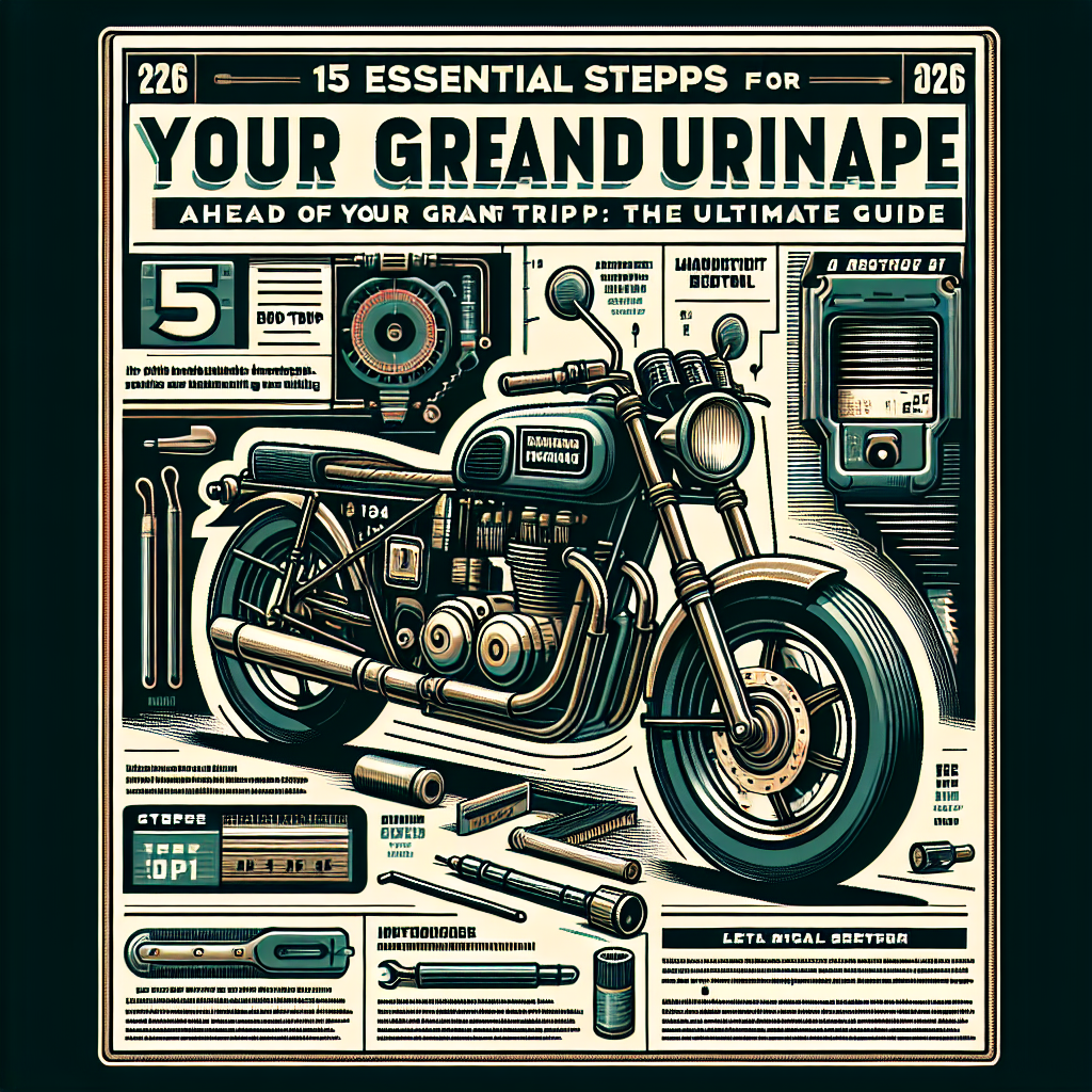 15 Étapes Clés pour Entretenir sa Moto avant un Grand Voyage en 2026 : Guide Ultime